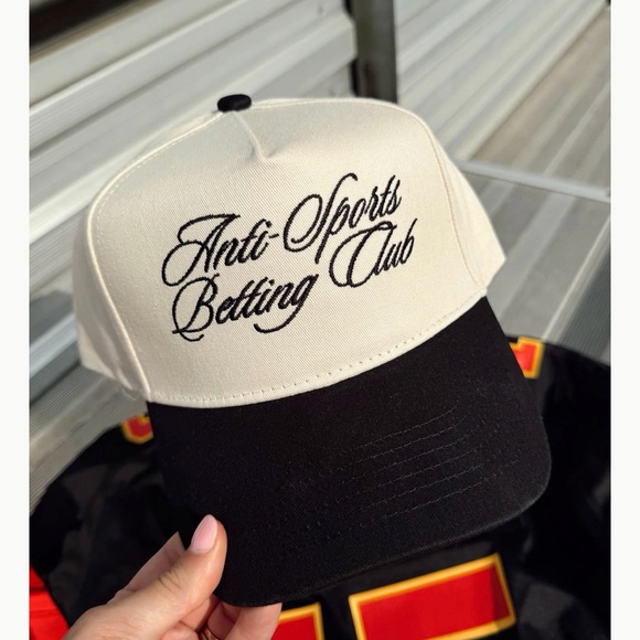 Kenz kustomz Accessories - LOW START Anti-Sports Betting Club Black and White Cap Kenz kustomz